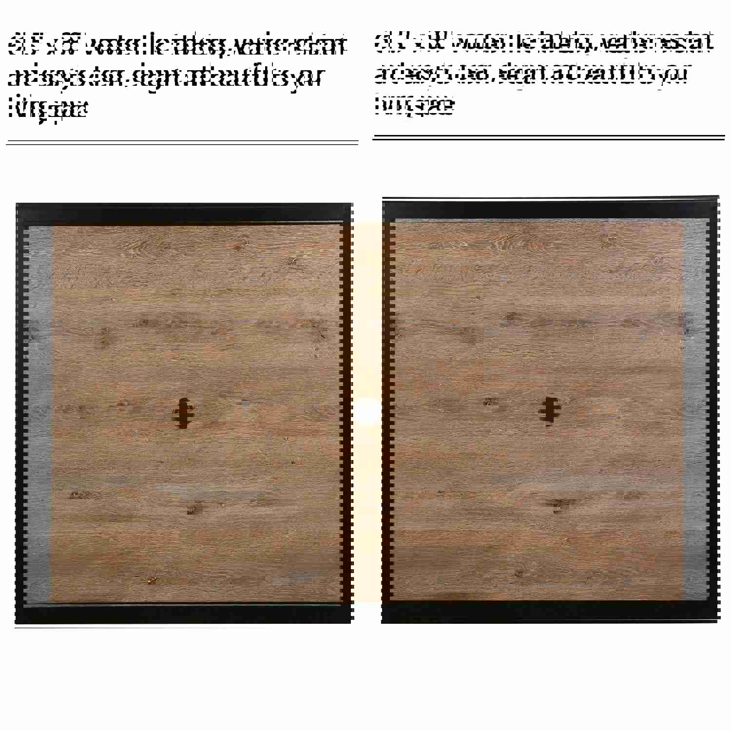 7 Piece Outdoor Dining Set with 6 Padded Chairs and 1 Rectangular Table