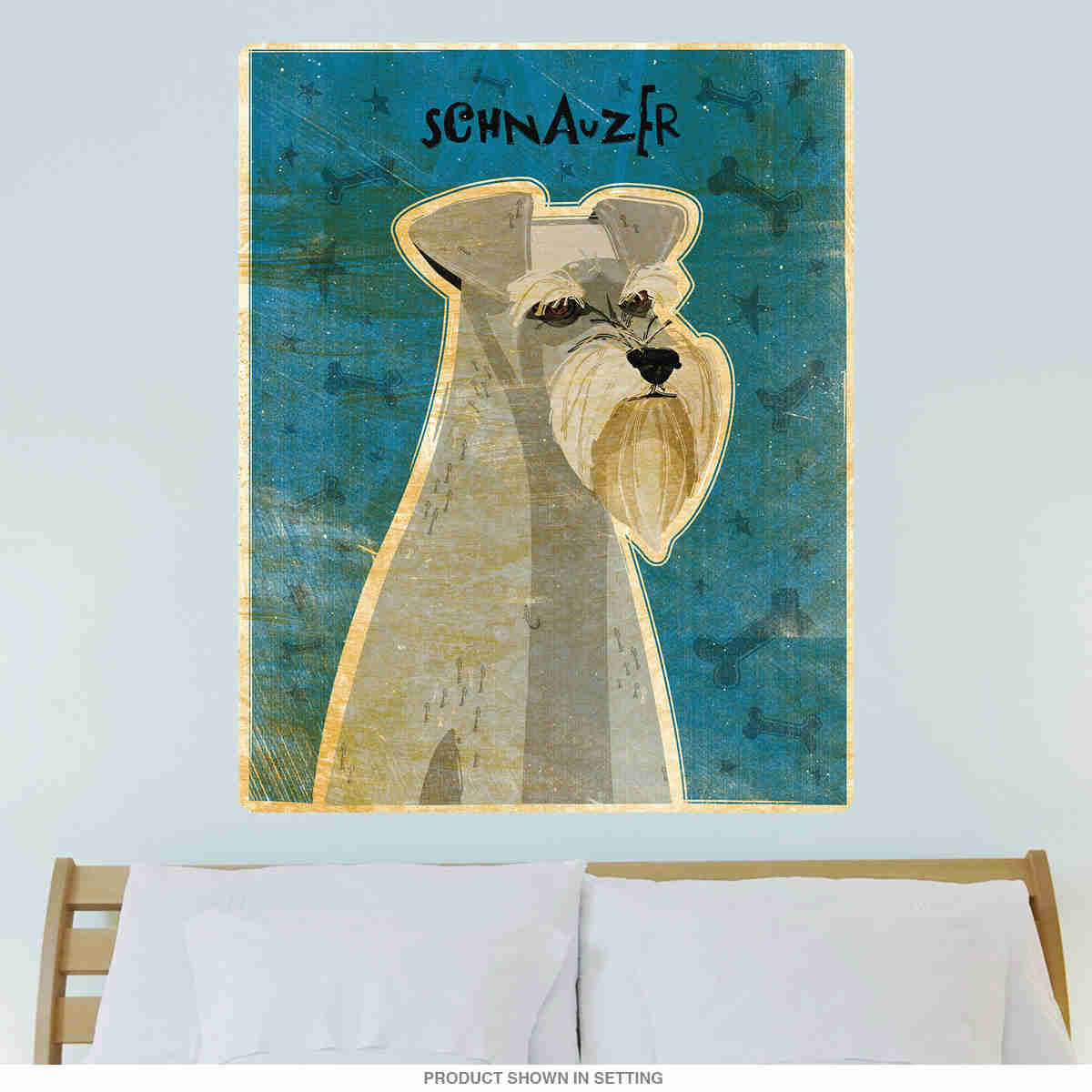 Schnauzer Little Pet Dog Wall Decal