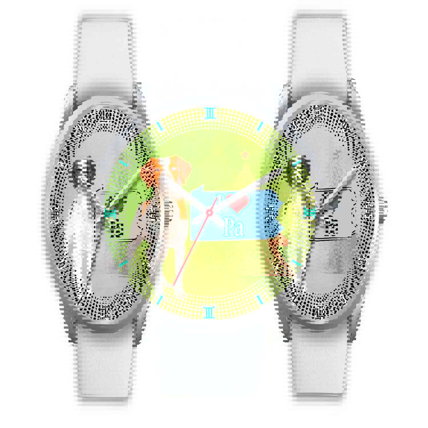 Lovely Brittany Dog Christmas Pennsylvania Christmas Special Wrist Watch