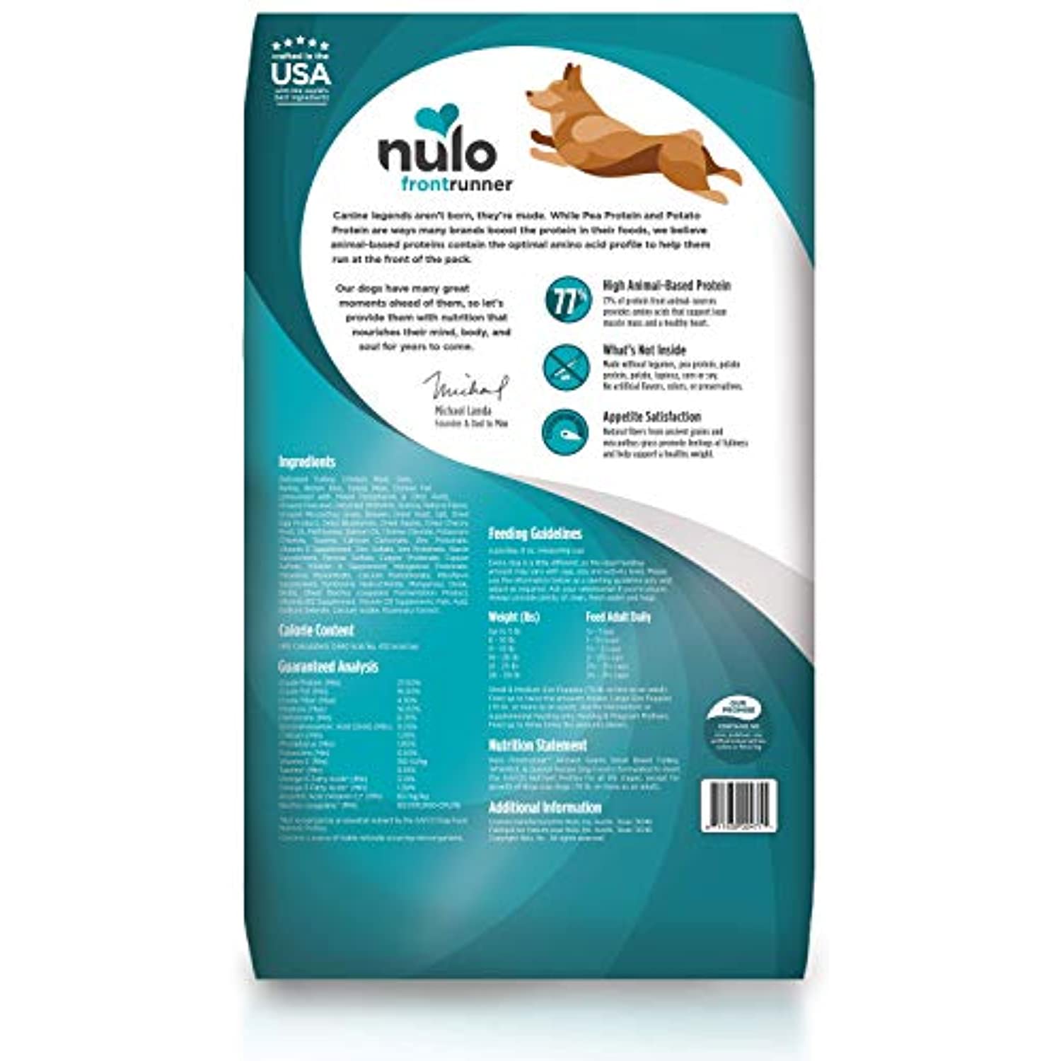 Nulo Frontrunner Small Breed Dog Food with Turkey, Whitefish & Quinoa, 3 lbs - High Protein Pet Food with Antioxidants and Probiotics
