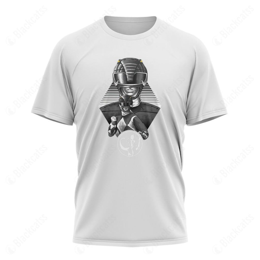 The Black Ranger Custom Graphic T-Shirt - Unisex Classic Fit