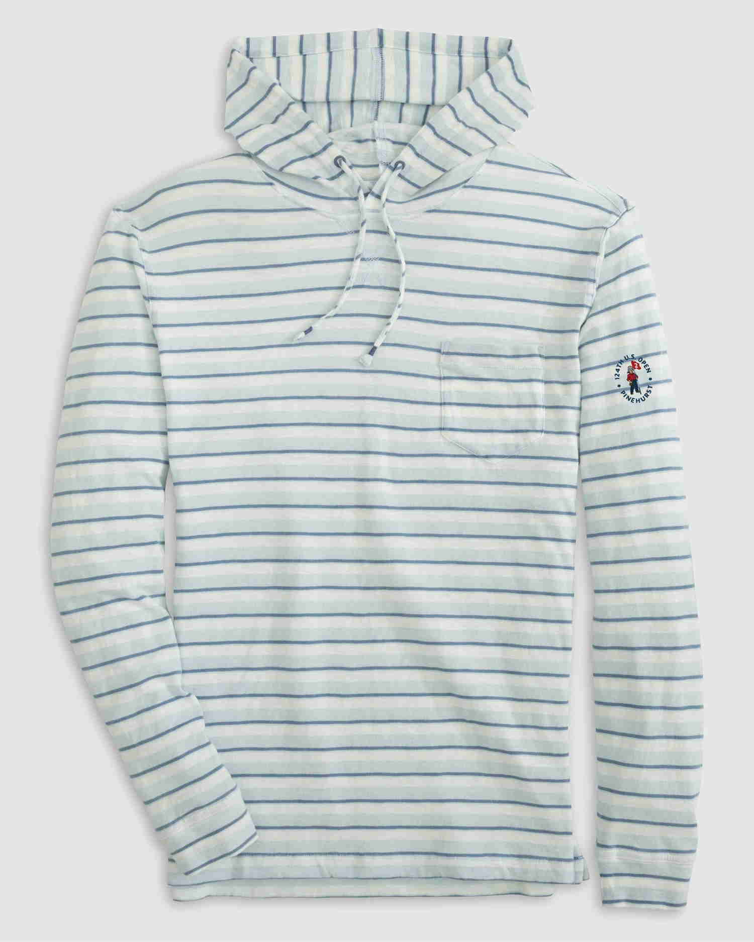 124th U.S. Open Anthony Indigo Striped Hoodie Tee
