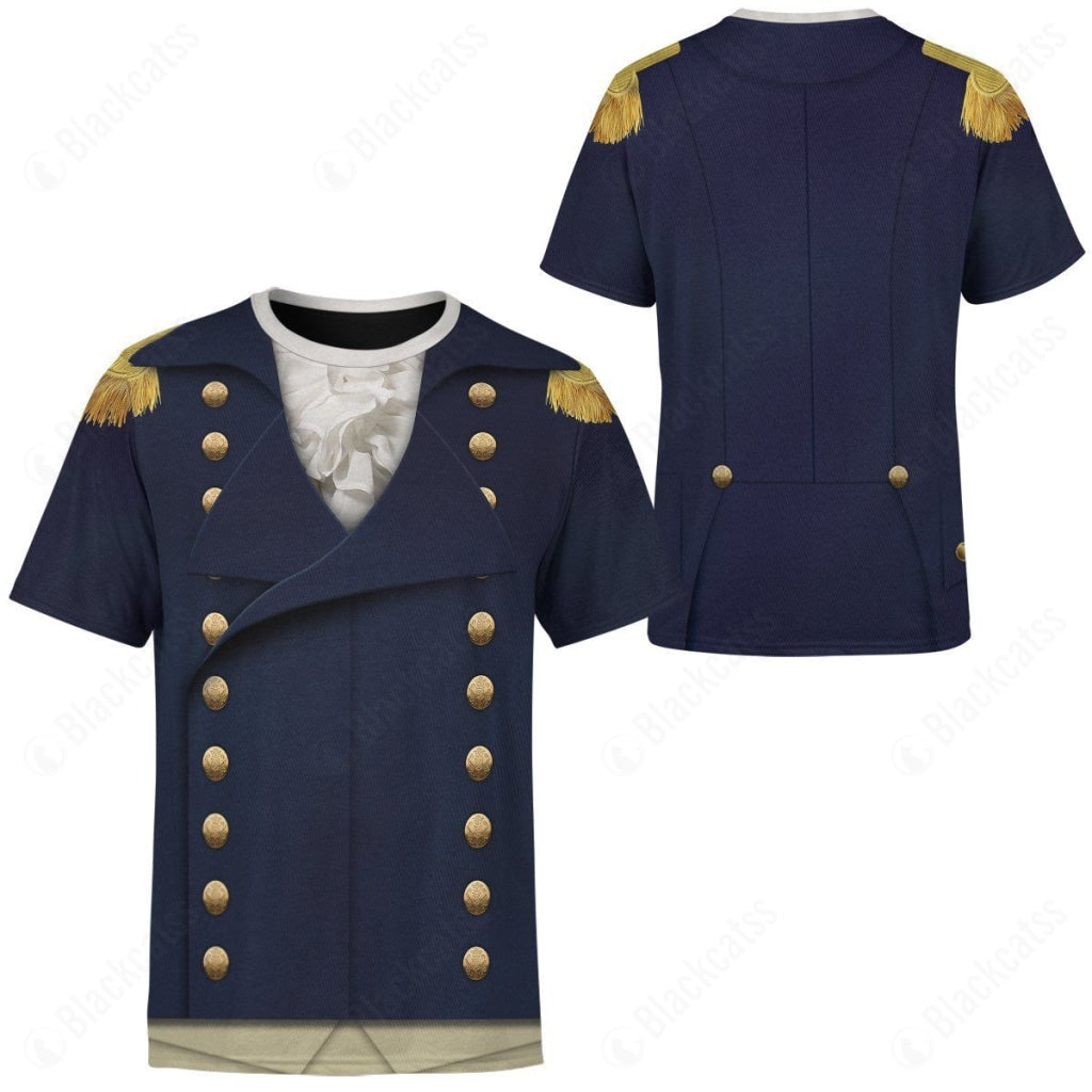 Historical Royal Navy Captain 1806 Napoleonic Wars British Navy Apparel