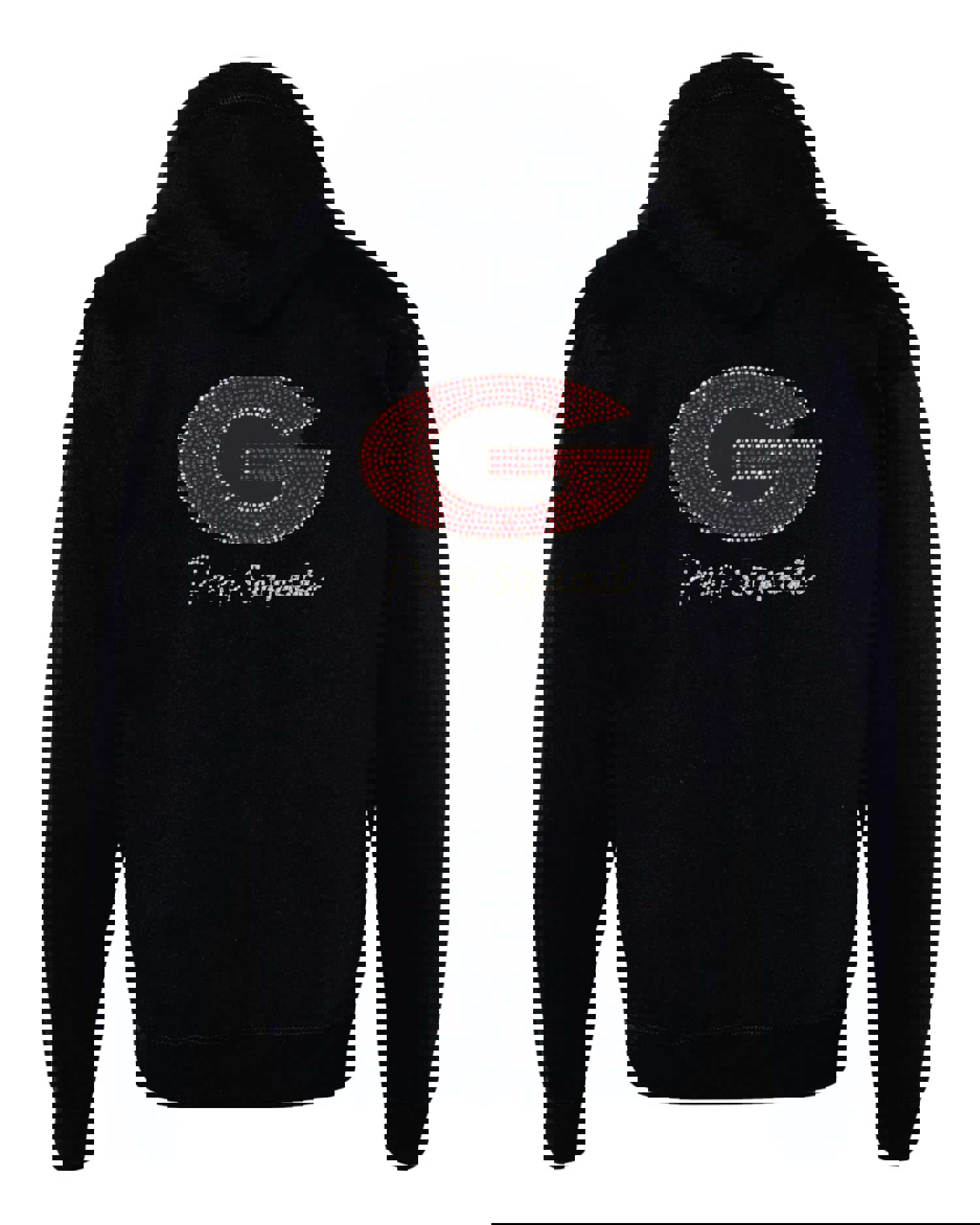 BLING Zip Up Hoodie Glendora Pep - Cheer or Song Choice