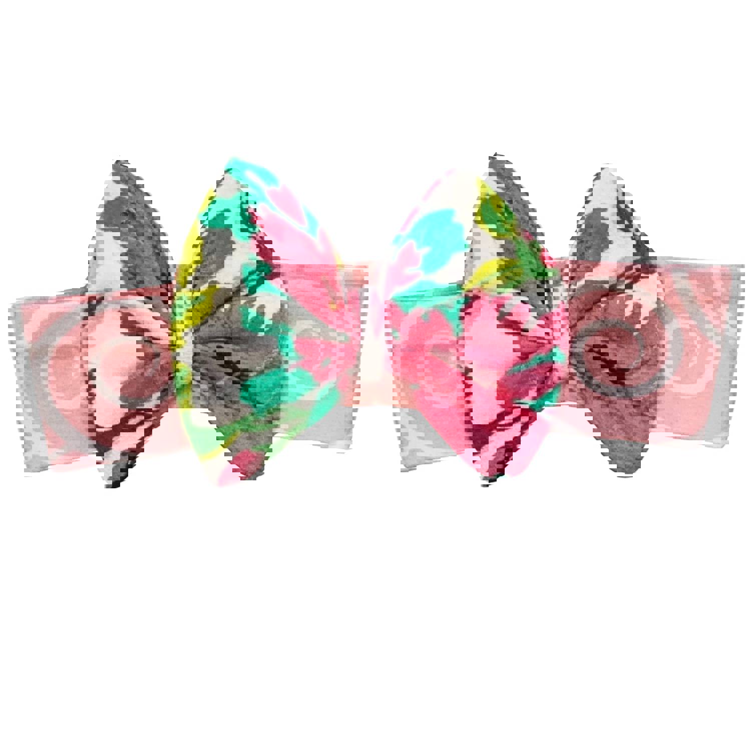 AnnLoren Baby Girls Pink Floral Onesie Pants Headband 3pc Gift Set