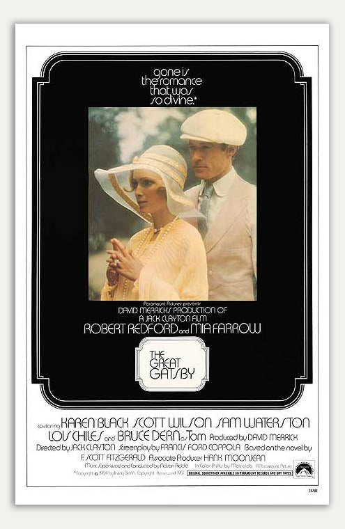 Great Gatsby - 11 x 17 Movie Poster (1974 Reprint)