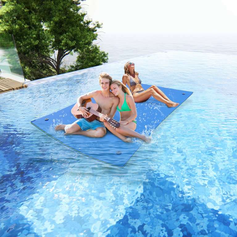 Large Foam Outdoor Water Activity Lily Pad Lake Mat Float