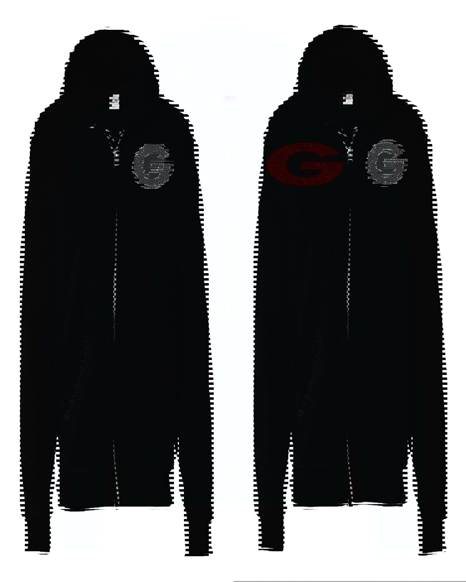 BLING Zip Up Hoodie Glendora Pep - Cheer or Song Choice