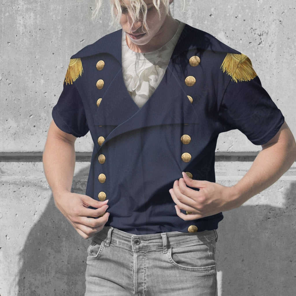 Historical Royal Navy Captain 1806 Napoleonic Wars British Navy Apparel