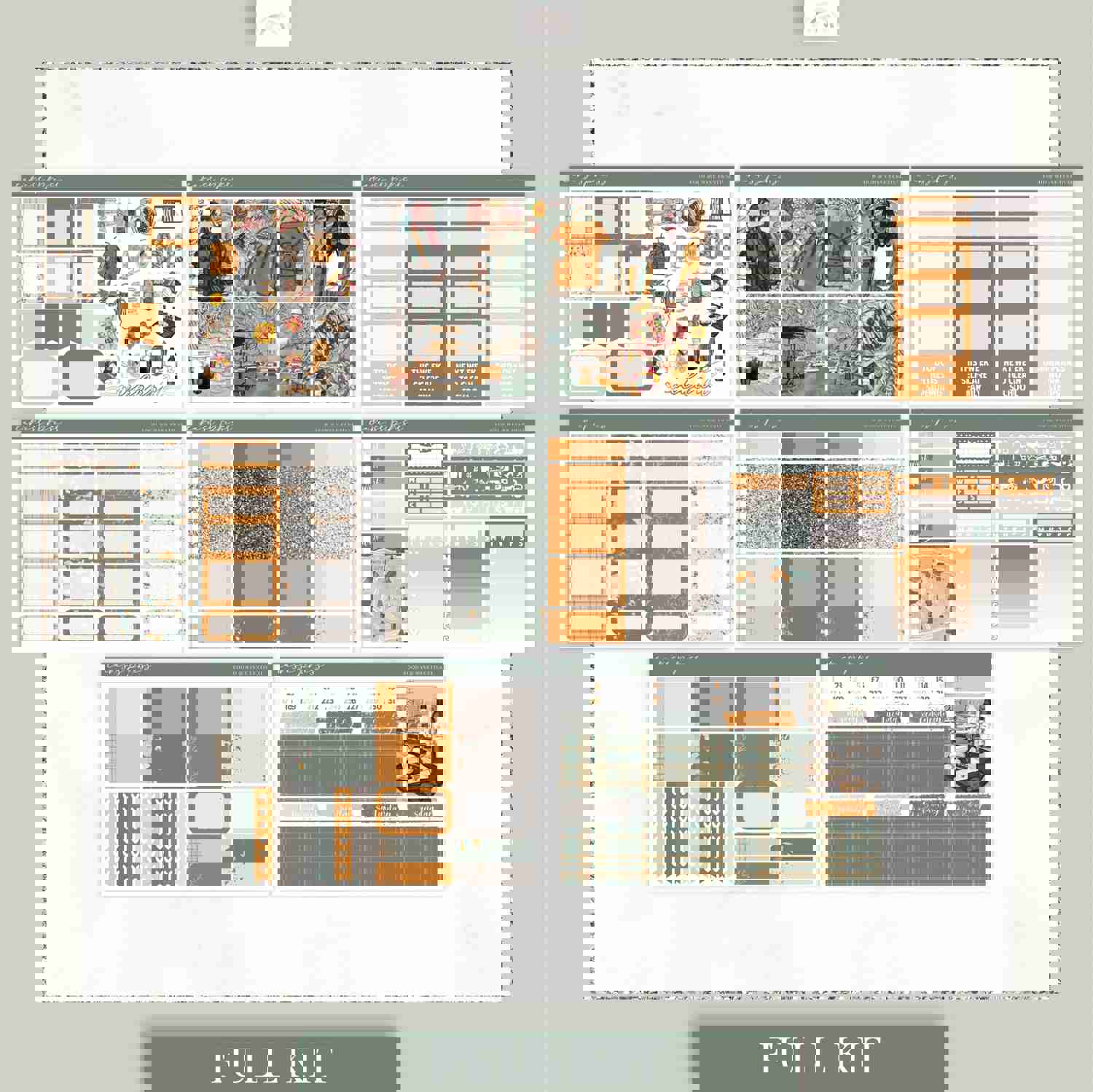 Food & Wine Festival - Weekly Planner Kit