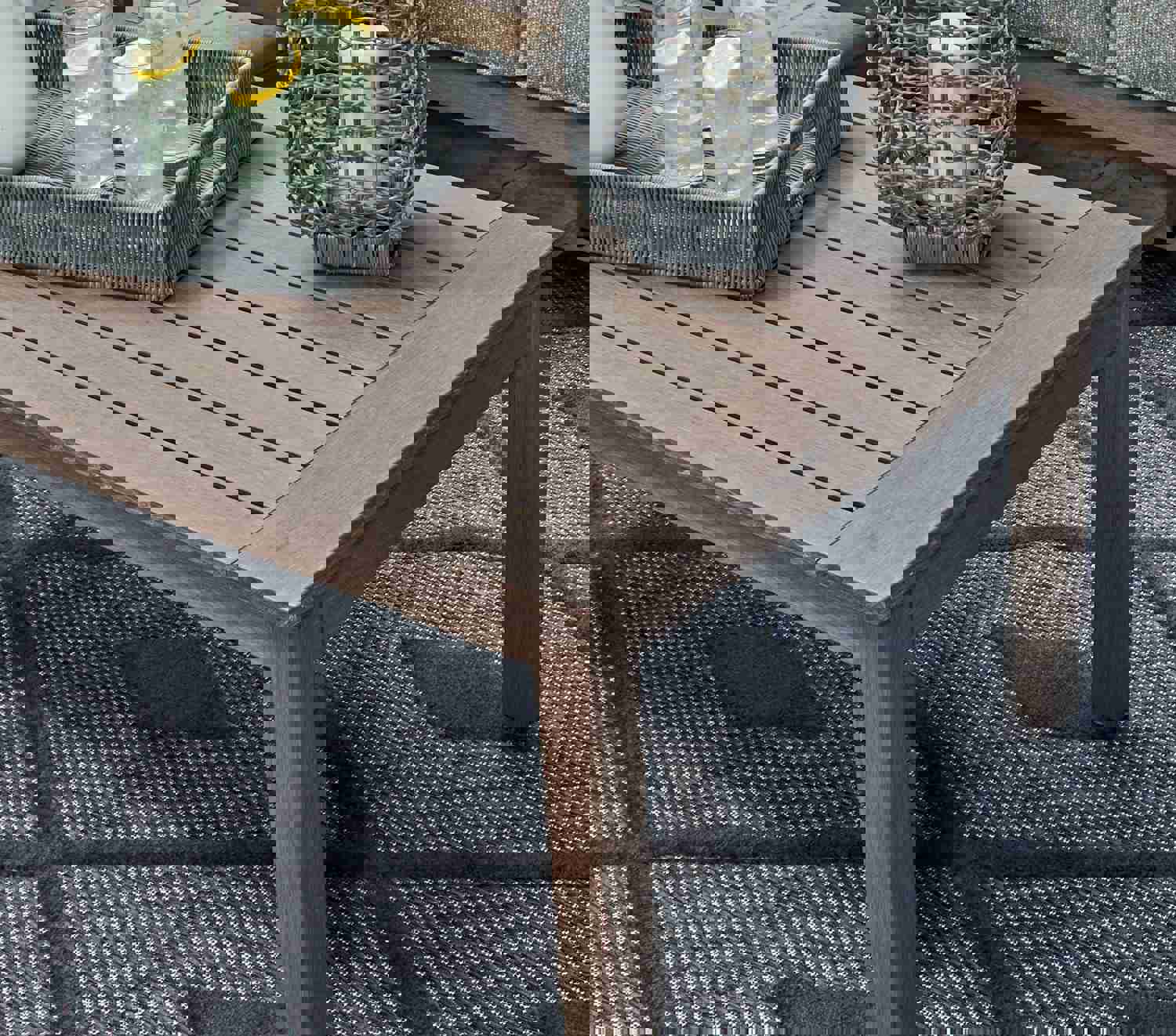 Hillside Barn - Brown - Rectangular Cocktail Table