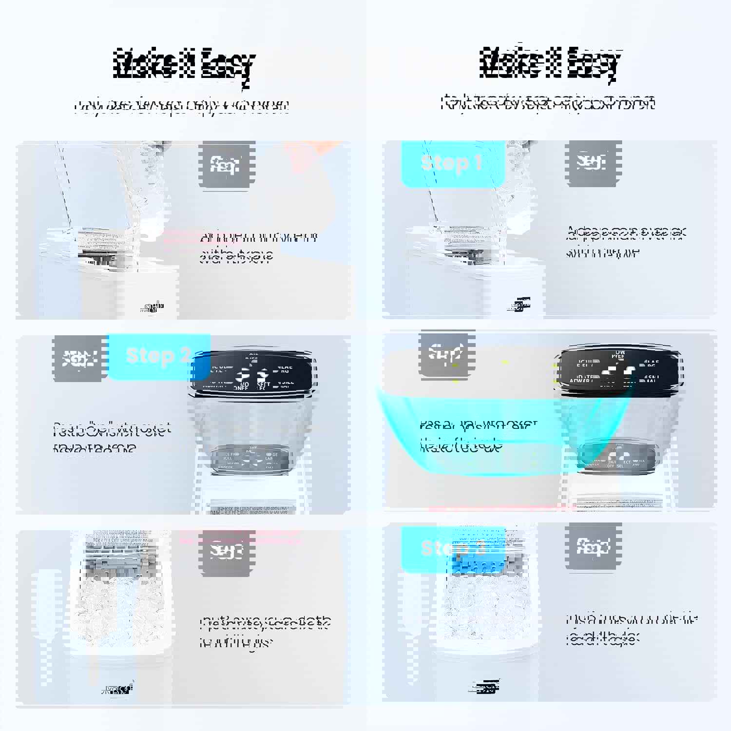 VIVOHOME Electric Portable Compact Countertop Ice Maker with Self-Cleaning, 26.5Lbs/Day