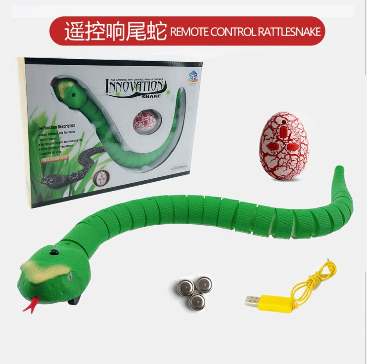 Automatic Cat Teaser Toy with Remote Control - Electric Self-Moving Snake for Cats
