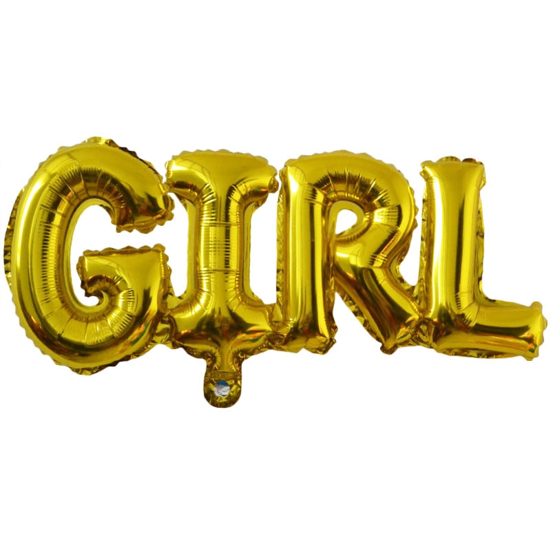 Baby Shower Balloons Blue Pink Boy Girl Foil Balloons for Gender Reveal and 1st Birthday Party Decorations