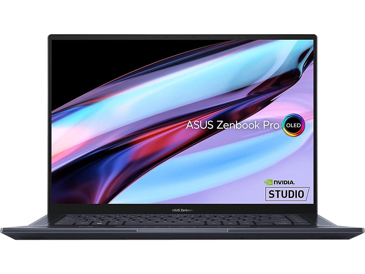 ASUS ZenBook Pro 16X OLED Laptop - 16-inch 4K Touch Display, Intel i9-12900H, RTX 3060, 32GB RAM, 2TB SSD