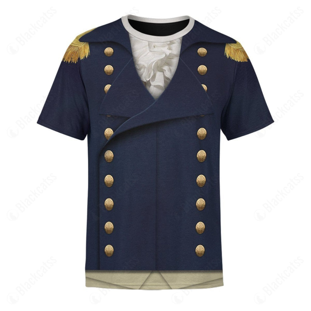 Historical Royal Navy Captain 1806 Napoleonic Wars British Navy Apparel