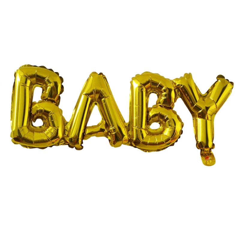 Baby Shower Balloons Blue Pink Boy Girl Foil Balloons for Gender Reveal and 1st Birthday Party Decorations