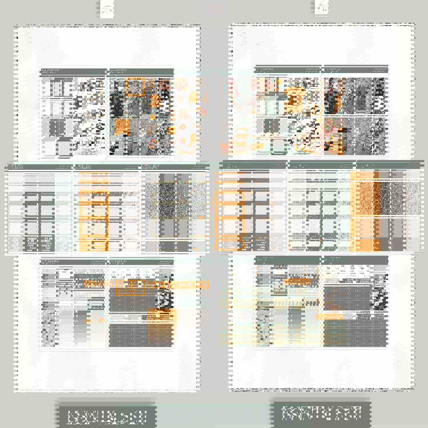 Food & Wine Festival - Weekly Planner Kit