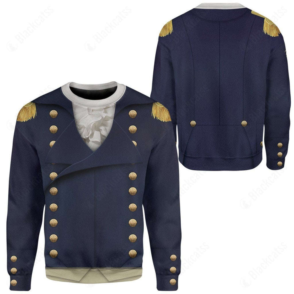 Historical Royal Navy Captain 1806 Napoleonic Wars British Navy Apparel