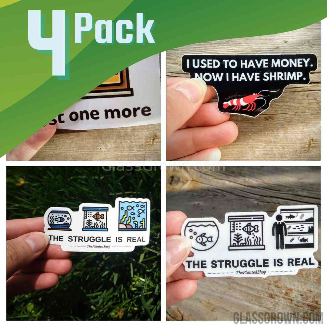 Bestselling Aquarium Decal Stickers (4 Pack)