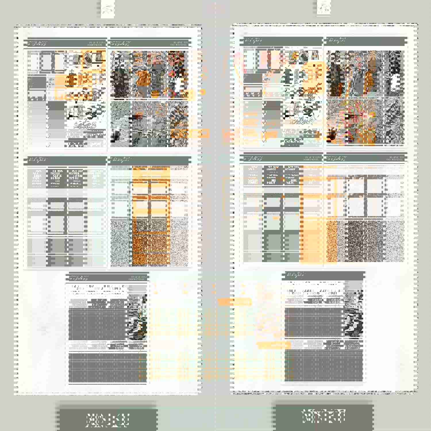 Food & Wine Festival - Weekly Planner Kit