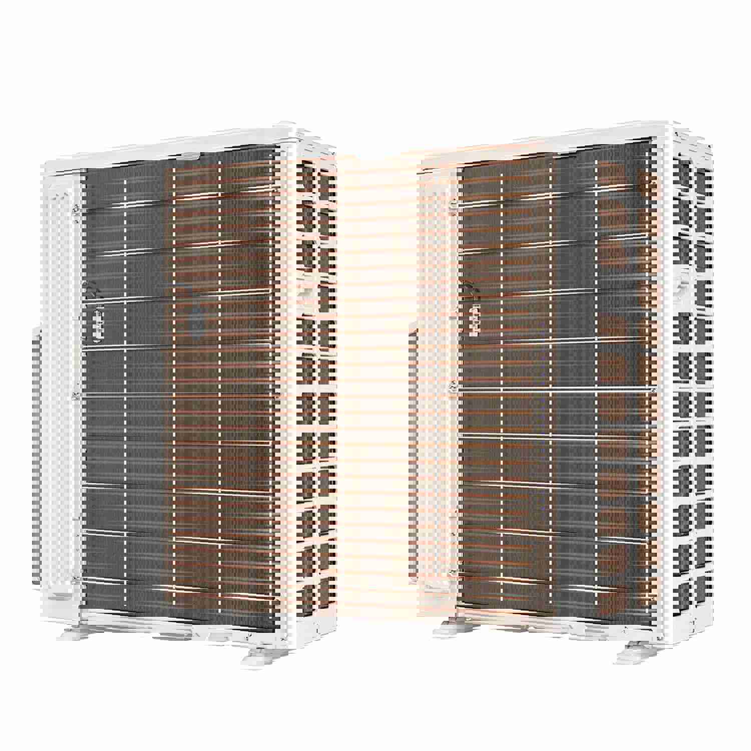 MRCOOL DIY 4th Gen 27K BTU 3-Zone Condenser with 9K+9K+12K Handlers Bundle