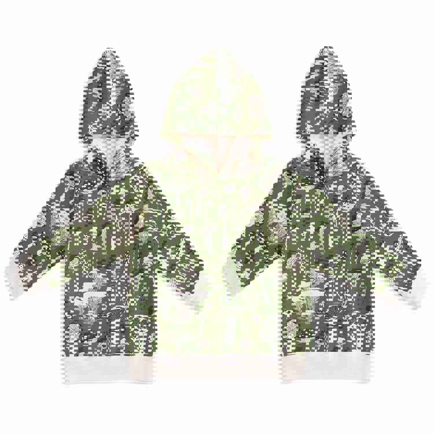 Hoodie - Fungi Green