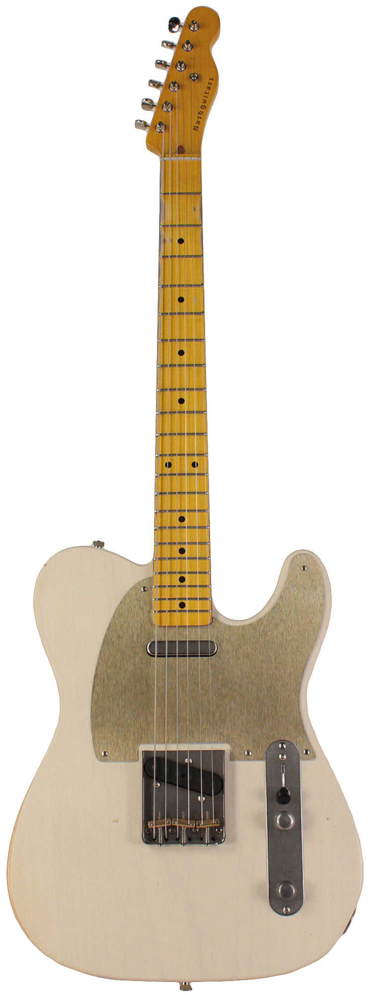 Nash T-57 Guitar in Mary Kaye White with Light Aging