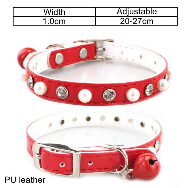 Personalized Cat Collar with Bell - Adjustable Kitten Collar, Pet ID Tag, and Leash for Small to Medium Cats & Dogs