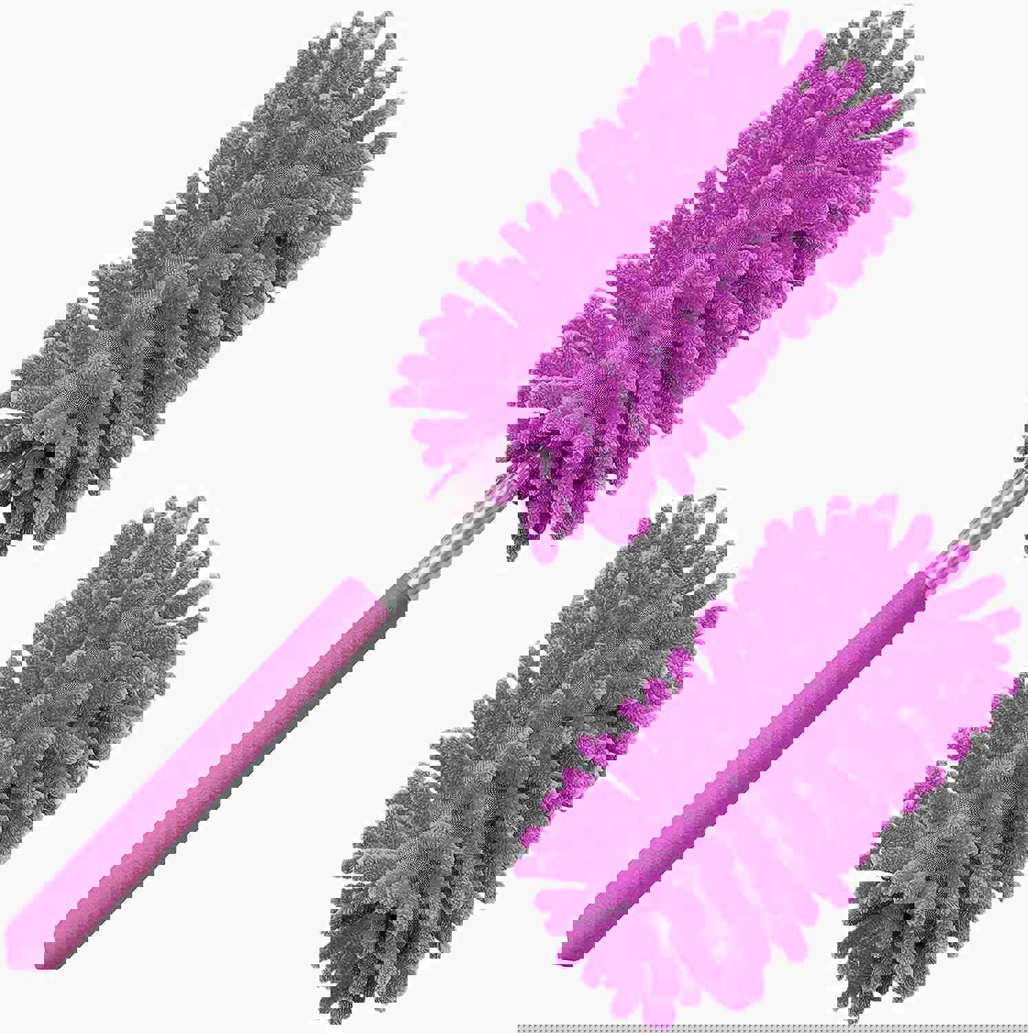 Telescopic Microfiber Duster with Pivot Head - Extends Up to 29 Inches