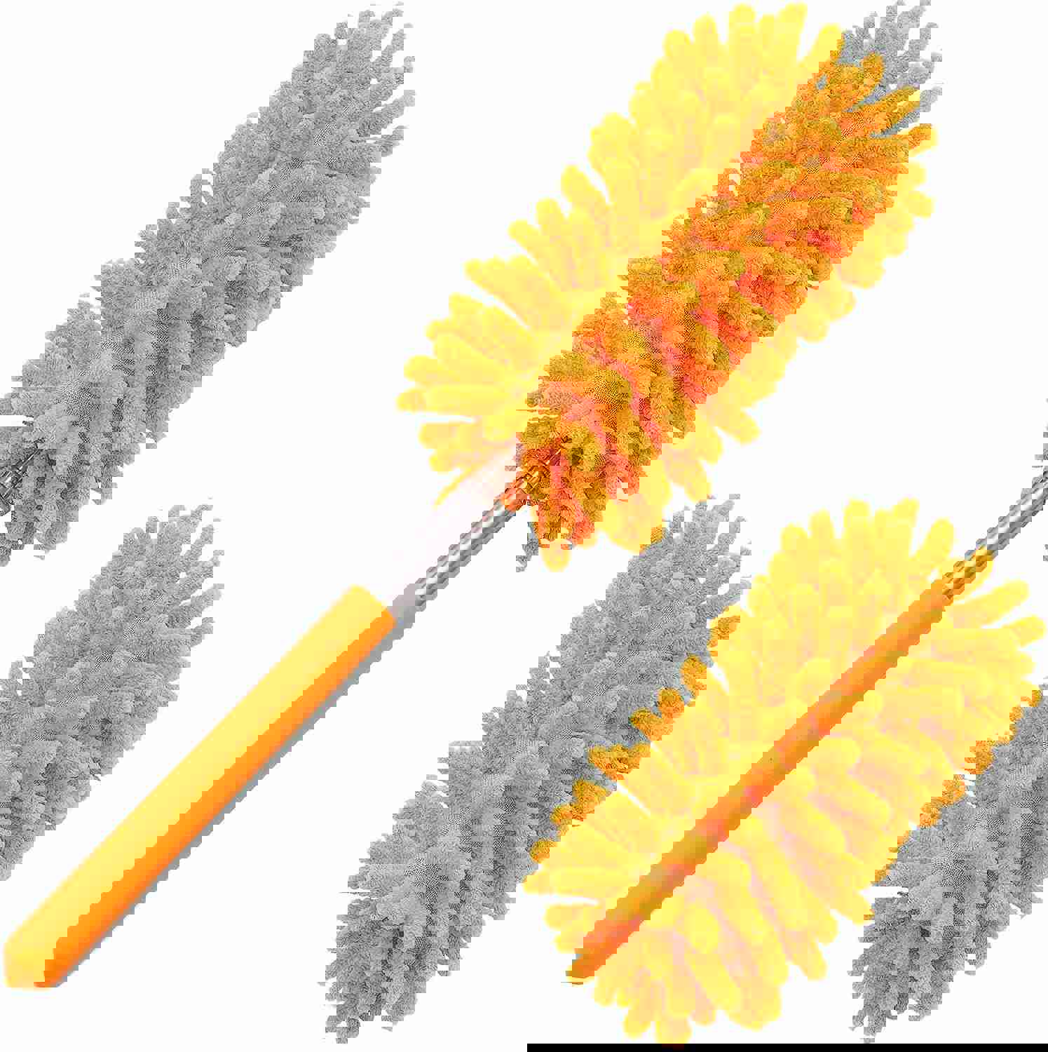 Telescopic Microfiber Duster with Pivot Head - Extends Up to 29 Inches