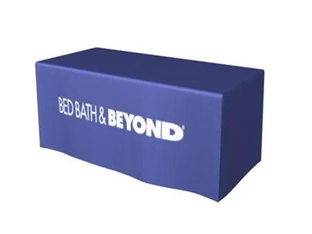 6 Custom Printed Fitted Table Cover - Single Color Print
