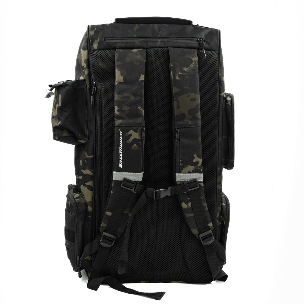 Camo GetEm Gear Travel Tackle Bag - Premium Waterproof Fishing & Travel Duffle