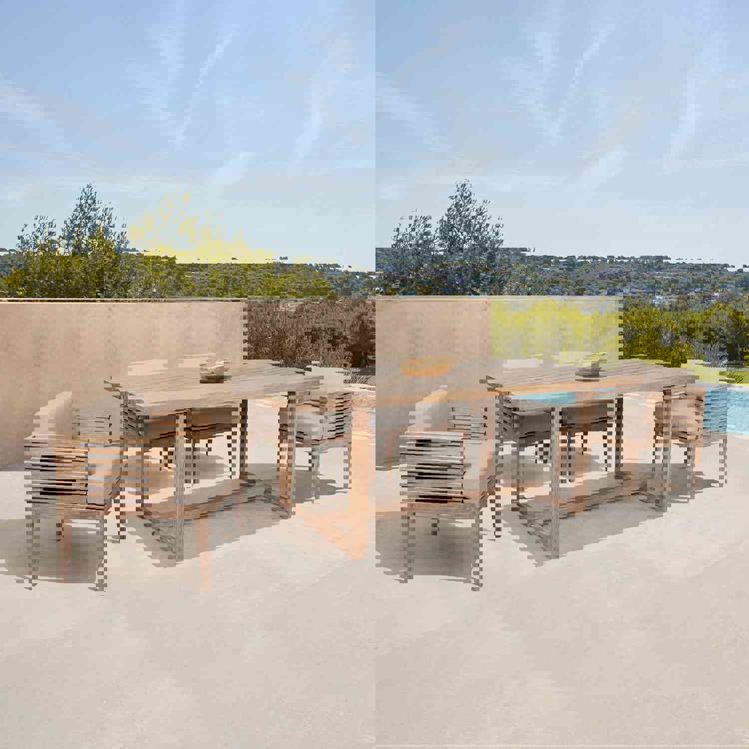 Vivid Outdoor Dining Table