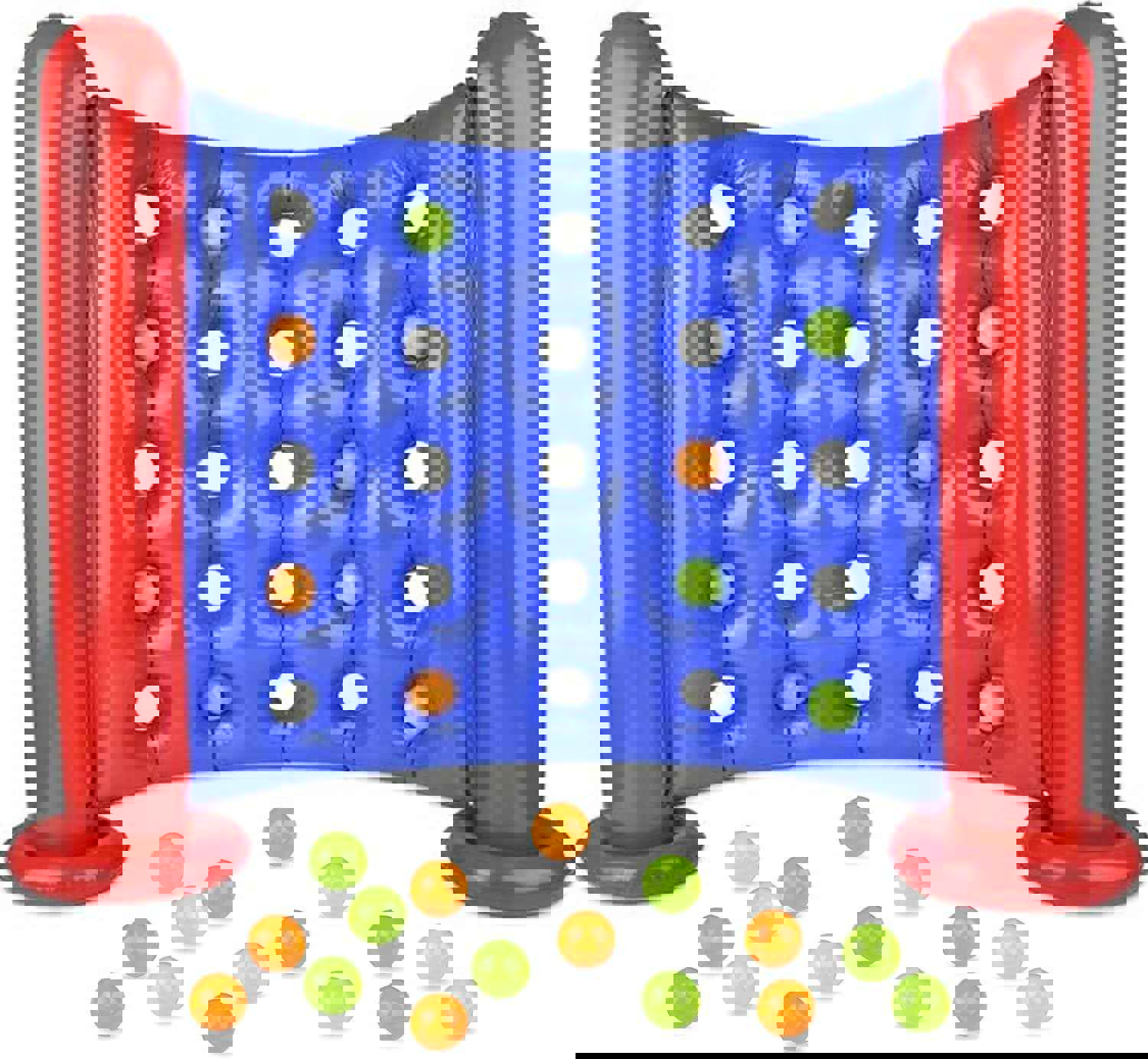 Giant Inflatable 4 in a Row Game - Fun Outdoor Party Activity for Kids and Adults