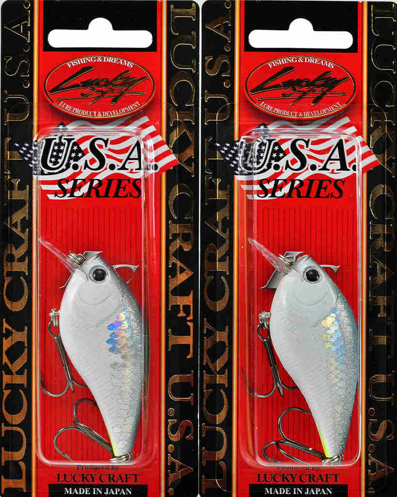 Lucky Craft LC 1.5 DRS Fishing Bait with Deep Rattle Sound