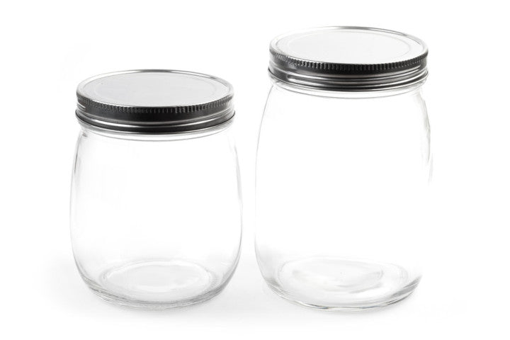 ELERA High Borosilicate Glass Food Storage Containers with Airtight Lids