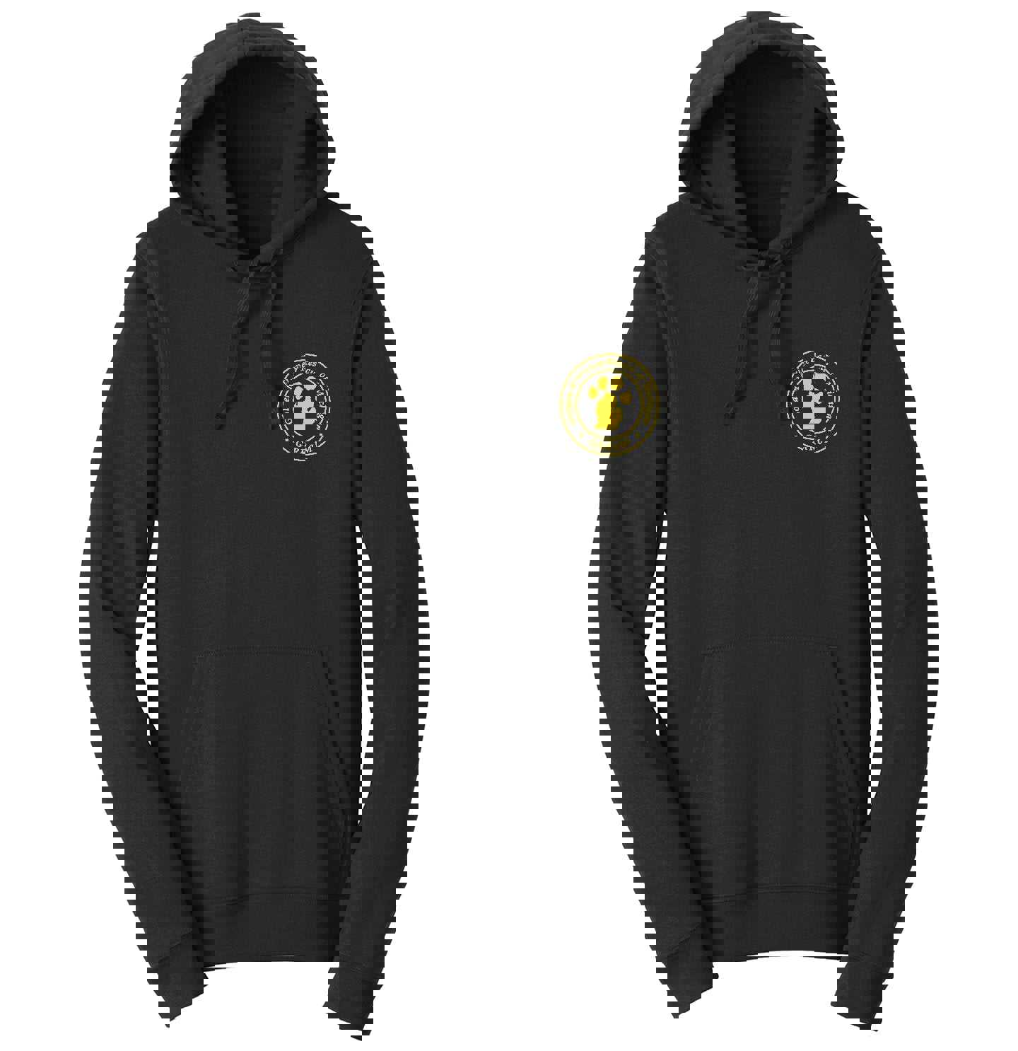 Golden Retriever Rescue of Michigan Left Chest Logo - Unisex Hoodie