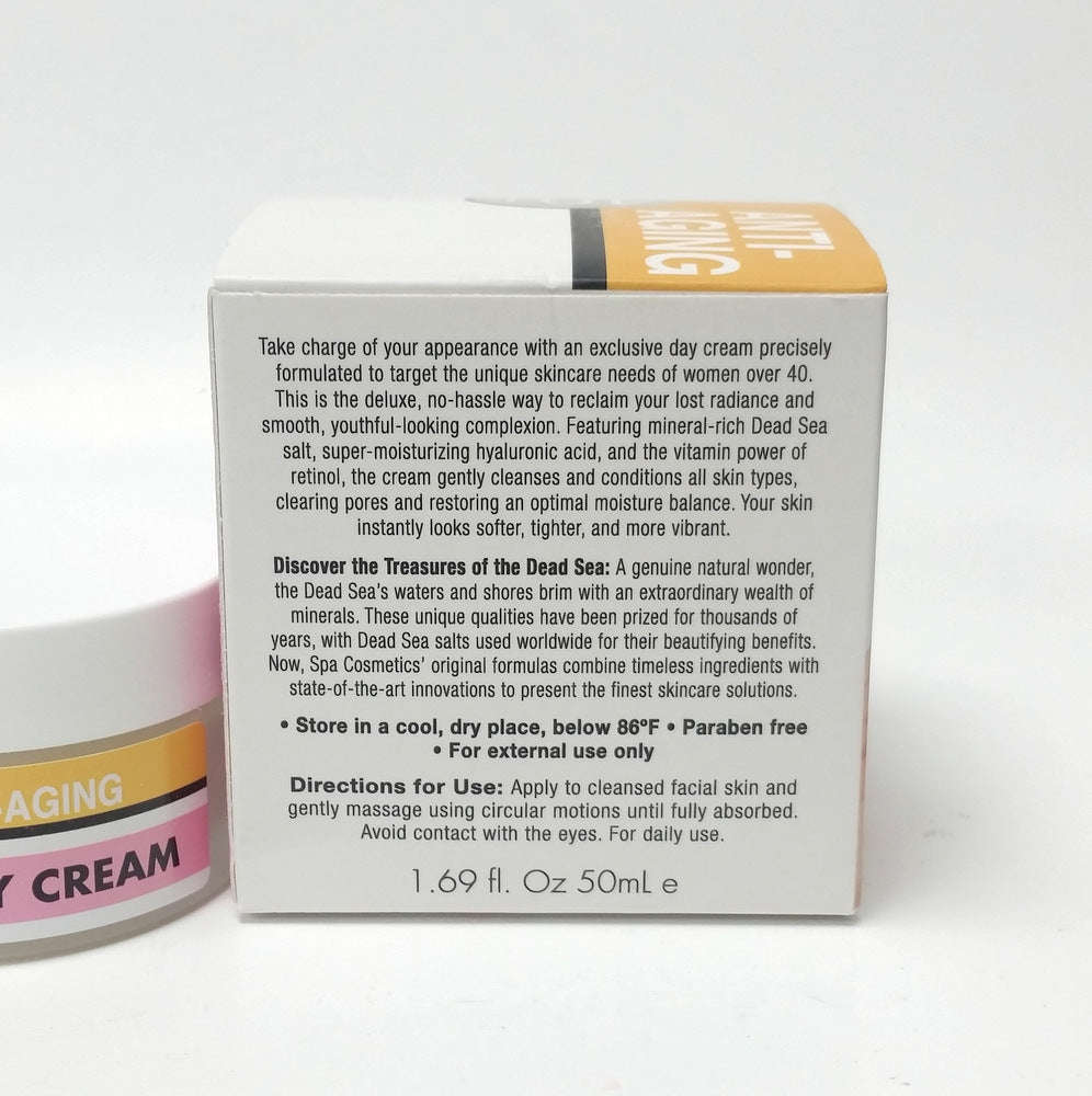 Spa Cosmetics Perfect Fit Anti-Aging 40+ Day Cream Ultra Moisturizing 1.69 oz