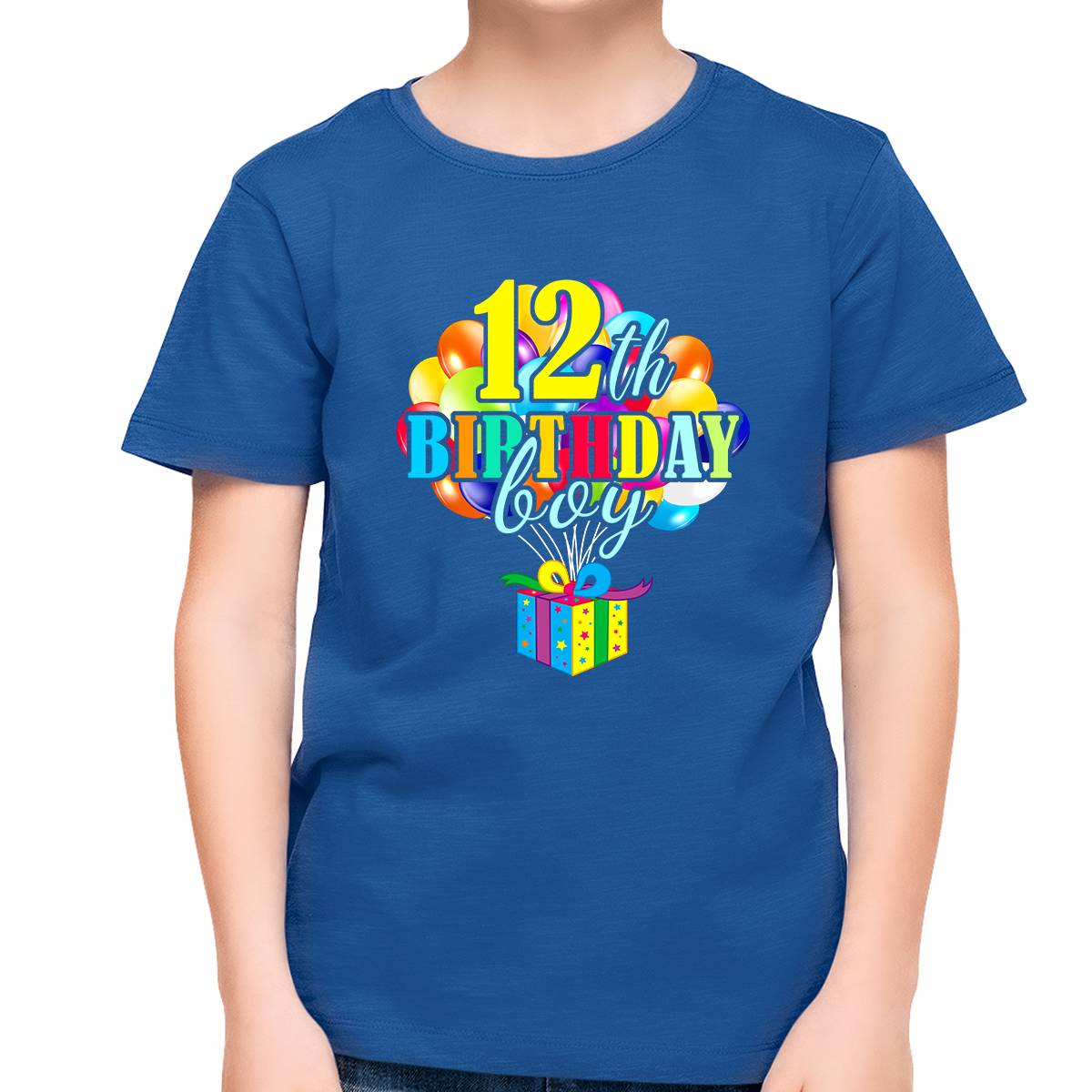 12th Birthday Boy Shirt - Funny 12 Year Old Birthday Gift for Boys