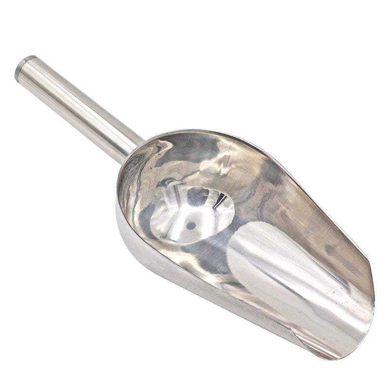 Stainless Steel Pet Food Shovel for Poultry and Animals