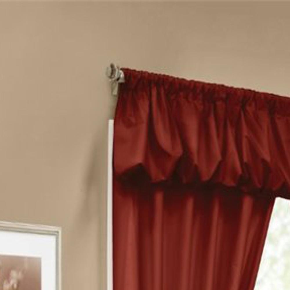 Thermalogic Prescott Energy Efficient 5-Piece Window Curtain Set - Burgundy