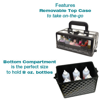 CITY LIGHTS Lockable Nail Tech Tool Case