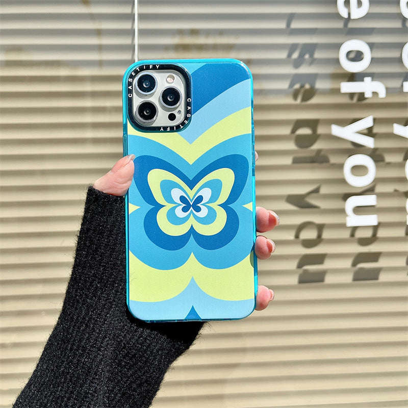 Art Pop Kawaii Love Heart Butterfly Phone Case