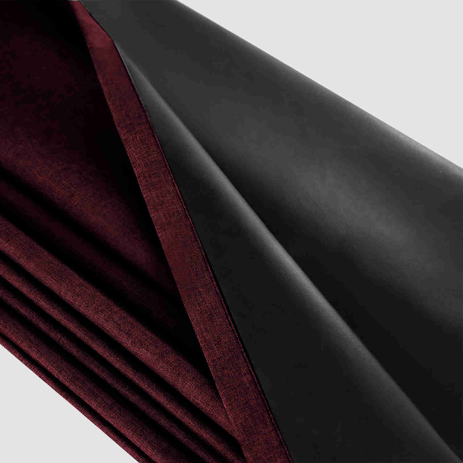 Heartcosy Blackout Curtains Wine Red - Tab Top