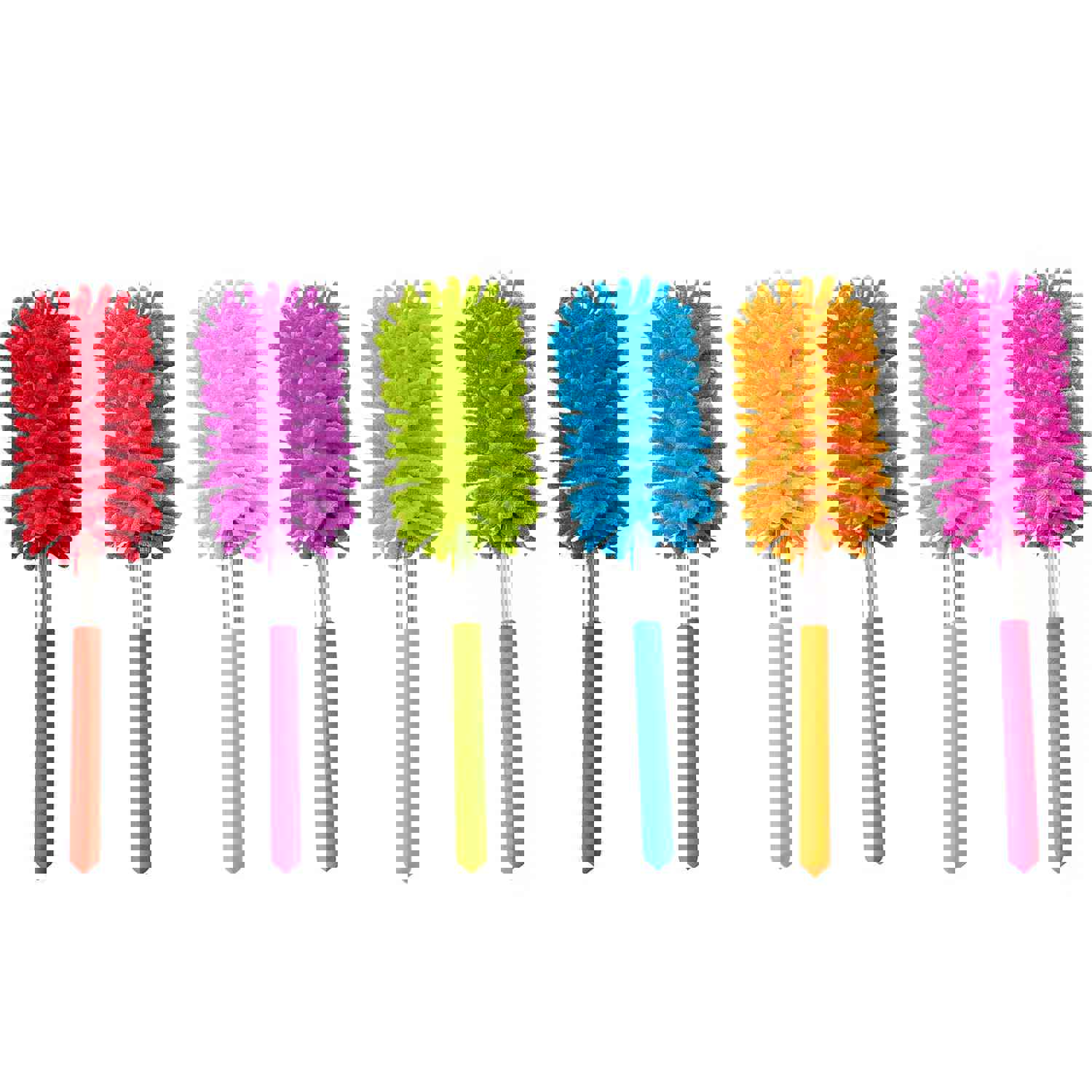 Telescopic Microfiber Duster with Pivot Head - Extends Up to 29 Inches