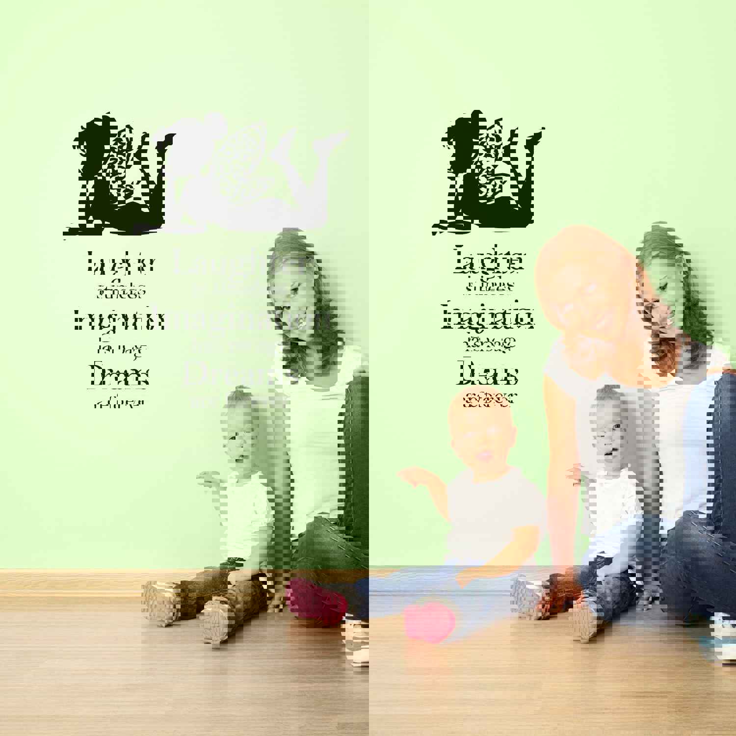 Girls Quotes Vinyl Wall Art Sticker Decal - Dreams Are Forever