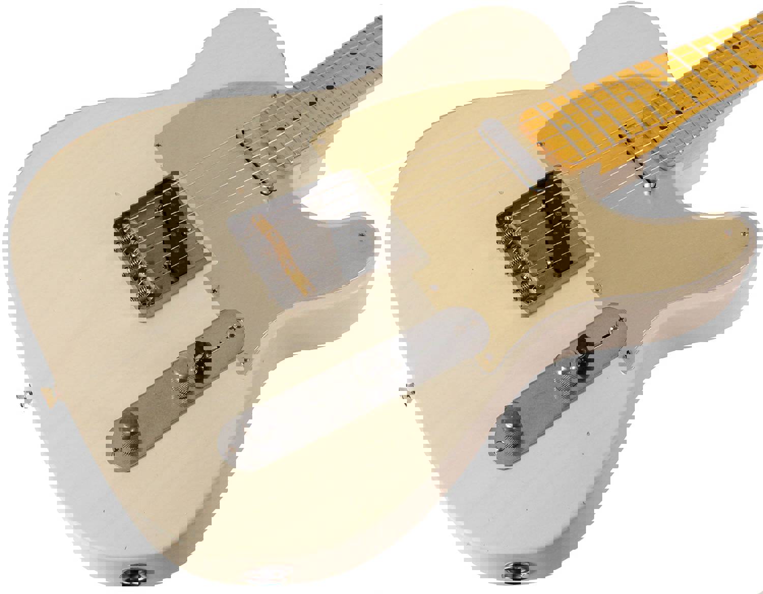 Nash T-57 Guitar in Mary Kaye White with Light Aging