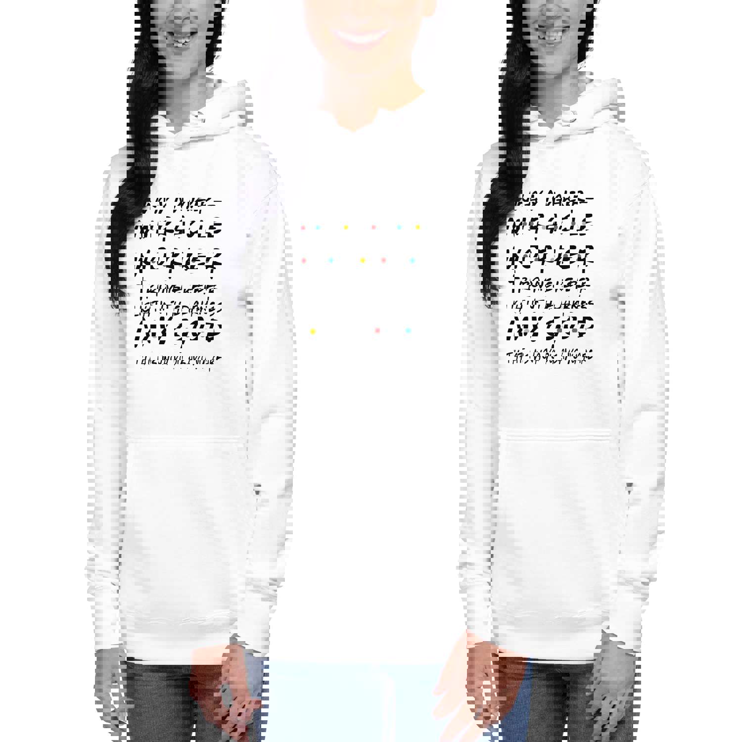 Way Maker Hoodie - Soft Cotton Streetwear with Inspirational Design