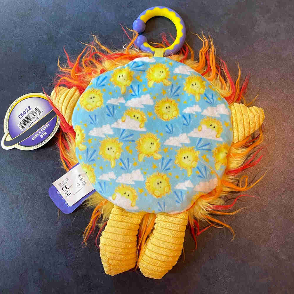 Sun Crunch Bunch Baby Toy - Soft Plush Planet for Early Exploration
